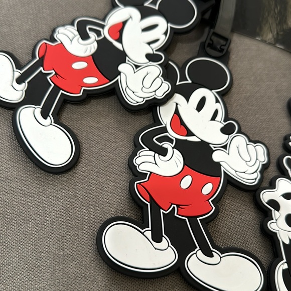 Disney Mickey And Minnie Mouse Bag Tags - Picture 4 of 4